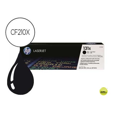 TONER HP 131X LASERJET PRO 200/ M251 CF210A NEGRO 2400 PAG