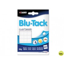 SUJETACOSA MASILLA BOSTIK BLU TACK BLANCO CUARTEADO