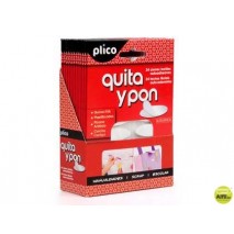 VELCRO AUTOADHESIVO REDONDO PLICO QUITA Y PON 24 CIERRES