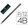 LAPICES DE GRAFITO FABER 9000 4B UNIDAD