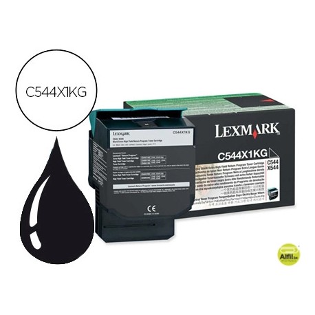 TONER LEXMARK C544X NEGRO C544 X 544 6000 PAG