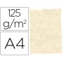 PAPEL PERGAMINO DIN A4 TROQUELADO 125 GR PIEL ELEFANTE COLOR HUESO PAQUETE DE 25 HOJAS