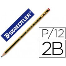 LAPICES DE GRAFITO STAEDTLER NORIS N.0 2B UNIDAD