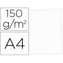 PAPEL PERGAMINO DIN A4 TROQUELADO 150 GR COLOR PARCHMENT BLANCO PAQUETE DE 25 HOJAS