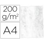 PAPEL PERGAMINO DIN A4 TROQUELADO 200 GR COLOR MARMOLEADO GRIS