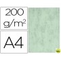 CARTULINA MARMOLEADA DIN A4 200 GR COLOR VERDE