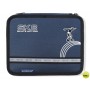 PLUMIER ESCOLAR STAEDTLER SKATE DE CREMALLERA DOBLE TAMAÑO GRANDE DE COLOR AZUL