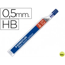 MINAS STAEDTLER MARS MICRO GRAFITO 0,5 MM HB TUBO CON 12 MINAS