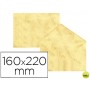 SOBRE FANTASIA MARMOLEADO AMARILLO 160X220 MM 90 GR