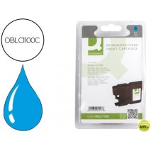 INK-JET Q-CONNECT COMPATIBLE BROTHER LC-1100C CIAN