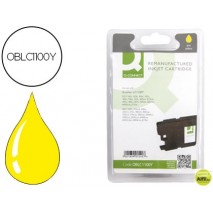 INK-JET Q-CONNECT COMPATIBLE BROTHER LC-1100Y AMARILLO