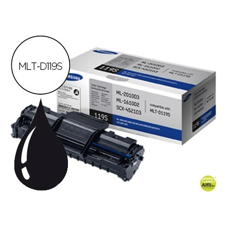 TONER SAMSUNG MLT-D119S ML-1610/2010 NEGRO 2000 PAG