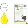 INK-JET Q-CONNECT COMPATIBLE BROTHER LC-980Y ALTA CAPACIDADDCP-145/DCP-165/MFC-250/MFC-290 AMARILLO