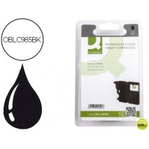 INK-JET Q-CONNECT COMPATIBLE BROTHER LC-985BK NEGRO DCP-J125//DCP-J315W MFC-J265W/MFC-J410/MFC-J415W