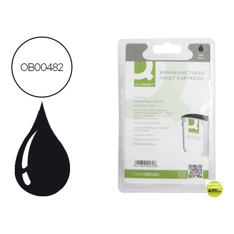 INK-JET Q-CONNECT COMPATIBLE HP B. INK 1000 1100 2200 2250 SERIE DESIGNJET 70 100 500 SERIE K850 N.1