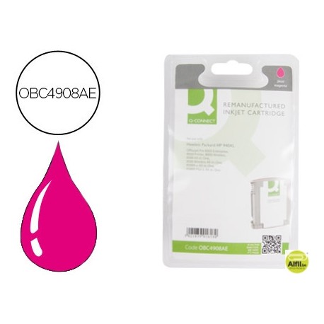 INK-JET Q-CONNECT COMPATIBLE HP 940XL MAGENTA 16 ML 1400PAGOFFICEJET PRO 8000/PRO 8500