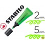 ROTULADOR STABILO FLUORESCENTE 72 VERDE NEON
