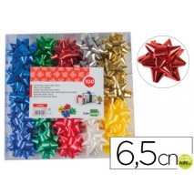 LAZOS LIDERPAPEL FANTASIA MAXI COLORES METALIZADOS SURTIDOS