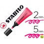ROTULADOR STABILO FLUORESCENTE 72 ROSA NEON