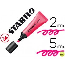 ROTULADOR STABILO FLUORESCENTE 72 ROSA NEON