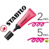 ROTULADOR STABILO FLUORESCENTE 72 ROSA NEON