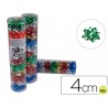 LAZOS LIDERPAPEL FANTASIA PEQUEÑO COLORES METALIZADOS SURTIDOS TUBO 12