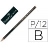 LAPICES DE GRAFITO FABER 9000 B -UNIDAD