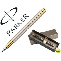 PLUMA PARKER IM ACERO PULIDO GT