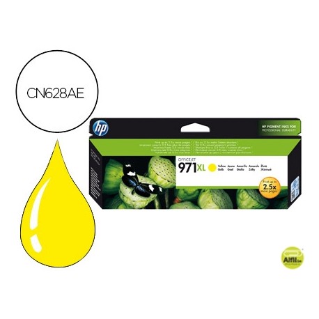 INK-JET HP XL 971XL X451DN X451DW/551DW X476DN X476DW X576DW AMARILLO 6600 PAG