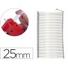 RECAMBIO DE NAVETE FINOS APLI PARA PISTOLA TEXTIL 25MM CAJA DE 5000 UNIDADES