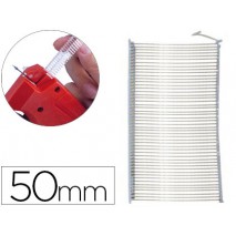 RECAMBIO DE NAVETE FINOS APLI PARA PISTOLA TEXTIL 50MM CAJA DE 5000 UNIDADES
