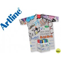 ROTULADOR ARTLINE EKT-2 CAMISETA EXPOSITOR DE 72 UNIDADES COLORES SURTIDOS