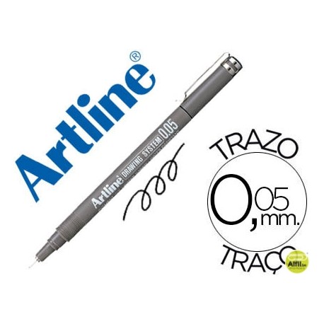 ROTULADOR ARTLINE CALIBRADO MICROMETRICO NEGRO EK-2305 0,05 MM RESISTENTE AL AGUA