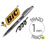 BOLIGRAFO BIC CRISTAL STYLUS 2 IN 1 CON PUNTERO PARA PANTALLA RETRACTIL TINTA ACEITE 1 MM COLOR NEGR