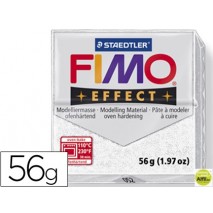 PASTA STAEDTLER FIMO EFFECT 56 GR BLANCO PURPURINA