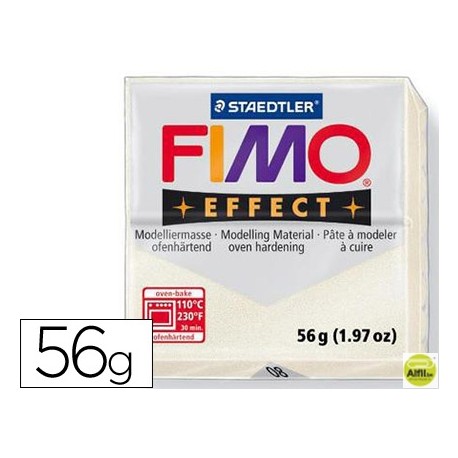 PASTA STAEDTLER FIMO EFFECT 56 GR PERLA METALICO