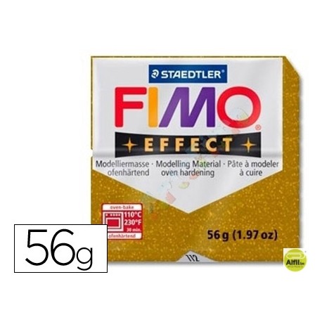 PASTA STAEDTLER FIMO EFFECT 56 GR ORO PURPURINA