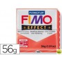 PASTA STAEDTLER FIMO EFFECT 56 GR ROJO TRANSLUCIDO