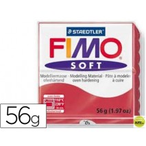 PASTA STAEDTLER FIMO EFFECT 56 GR METALICO ROJO RUBI