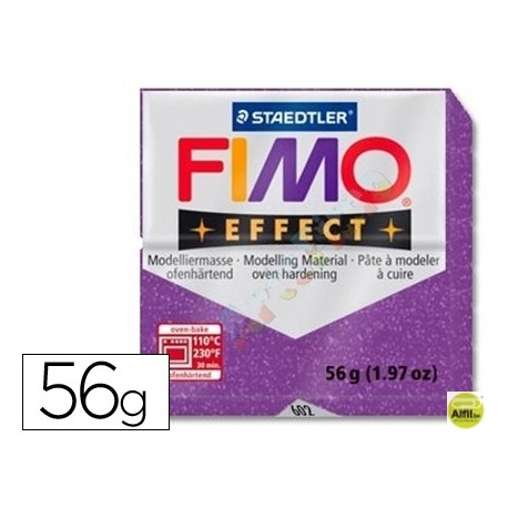 PASTA STAEDTLER FIMO EFFECT 56 GR PURPURINA PURPURA