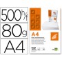 PAPEL LIDERPAPEL A4 80G/M2 PAQUETE DE 500 HOJAS BLANCO MICROPERFORADO EN TRES PARTES IGUALES
