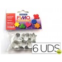 CORTAPASTA STAEDTLER FIMO METALICO BOLSA CON 6 MODELOS SURTIDOS