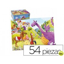 PUZZLE GOULA INFANTIL PRINCIPE Y DRAGON 54 PIEZAS
