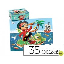PUZZLE GOULA INTANTIL PIRATA 35 PIEZAS