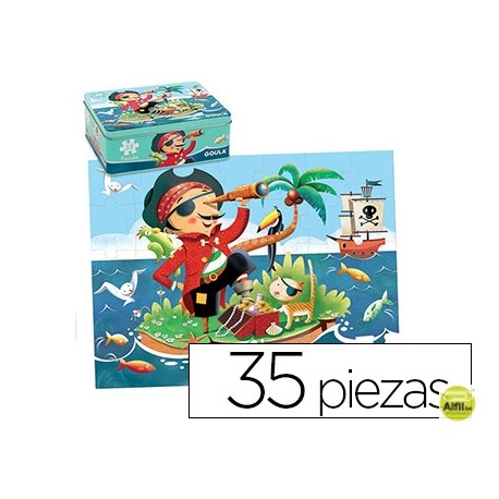 PUZZLE GOULA INTANTIL PIRATA 35 PIEZAS