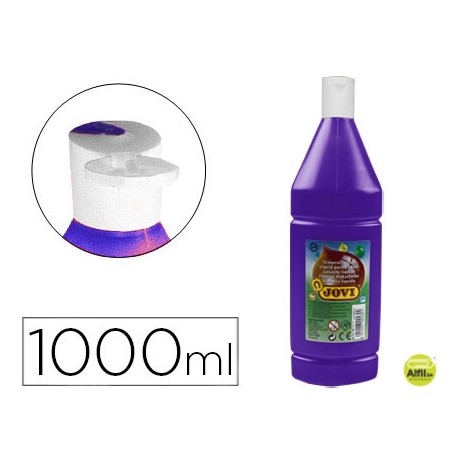 TEMPERA LIQUIDA JOVI ESCOLAR 1000 ML VIOLETA