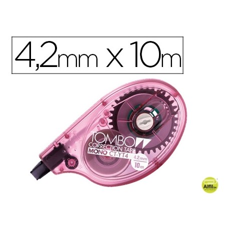 CORRECTOR TOMBOW CINTA 4,2 MM X 10MT EDICION ESPECIALSOLIDARIA LUCHA CONTRA EL CANCER DE MAMA