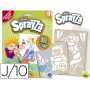 PLANTILLA SPRAYZA PARA DECORAR MODELO 1 SET 10 MODELOS