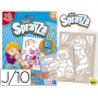 PLANTILLA SPRAYZA PARA DECORAR MODELO 2 SET 10 MODELOS