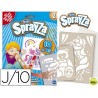 PLANTILLA SPRAYZA PARA DECORAR MODELO 2 SET 10 MODELOS